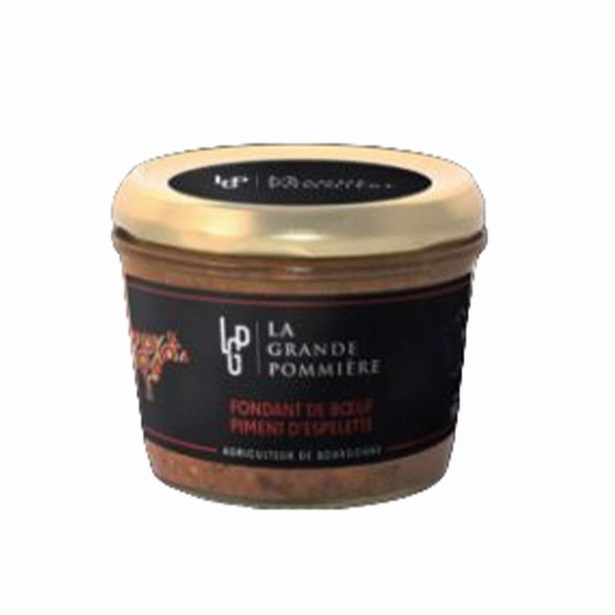 PG - Fondant de Bœuf  - PIMENT D'ESPELETTE - Ferme La Grande Pommière - 180 g